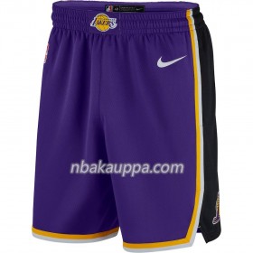Los Angeles Lakers Miesten Shortsit Violetti 2018-19 Nike Swingman